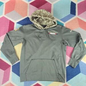 Nike Houston‎ Texans Salute to Service Hoodie Olive Green Camo NFL Mens Medium